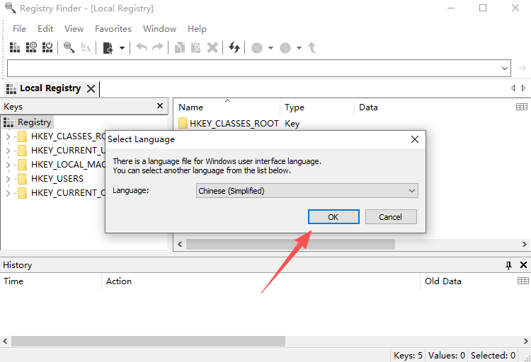 Registry Finder