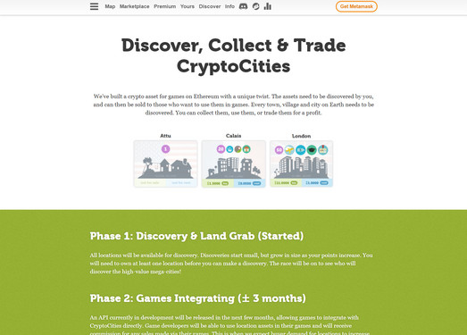 加密城市|区块链模拟经营类游戏